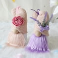 thumbnail image 3 of Decoración de gnomos de verano (2 unidades): hechos a mano, 40 cm de altura, tejido suave, base estable, regalo primaveral, 3 of 8