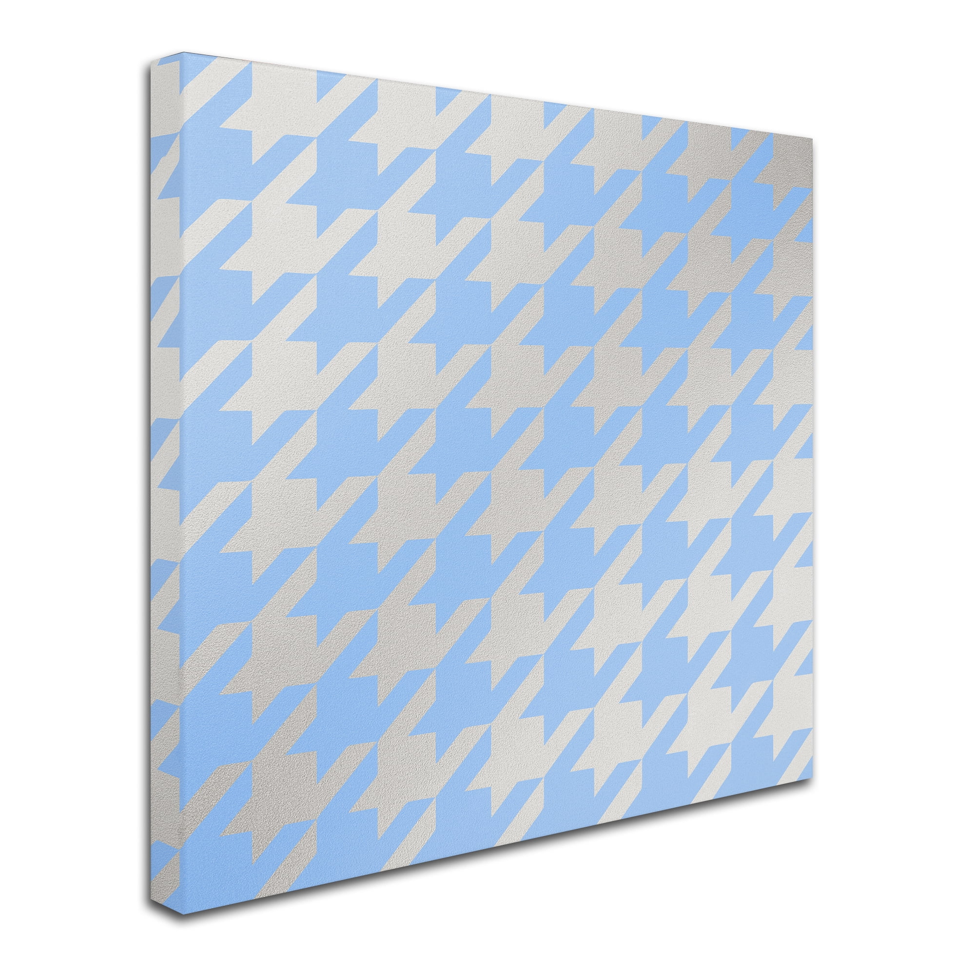 Trademark Fine Art "Xmas Houndstooth 3" Canvas Art by Color Bakery