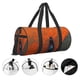 thumbnail image 3 of Balery Orange Net Fishing Boat Bolsa de Gimnasio para Mujeres y Hombres, Bolsa de Viaje Impermeable, Bolsa de Fin de Semana con Compartimento para Zapatos y Bolsillo Húmedo, 3 of 6