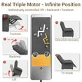 thumbnail image 6 of Clearance! 3 Motor Power Lift Recliner Chair, Independent Back Foot and Lift Control, Easy Stand Assist Electric Recliner for Seniors, No Massage Design, Gray, 6 of 12