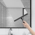 thumbnail image 3 of All-purpose Shower Squeegee For Shower Doors, Bathroom, Window And Car Glass - Black, Stainless Steel, 3 of 3