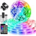 thumbnail image 1 of Smart LED Strip Lights 100FT/30M, Led Lights for Bedroom Bluetooth App Control+Remote+Control Box Music Light Strip for Home,Kitchen,Party (100FT/30M), 1 of 6