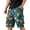 Green, variant on Mens Halloween print shorts 2026 Funny Pumpkin Walking Summer Short Trousers Loose Multi Zipper Pocket Cargo Shorts Beach Fun Party Clothes Green 3XL