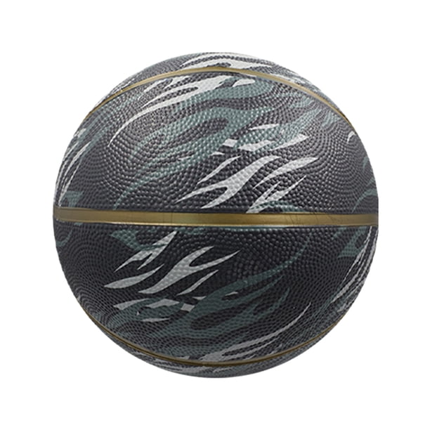 Greeniant Baloncesto duradero para niños para entrenar y combinar baloncesto de entrenamiento con ingredientes ecológicos Tenis Negro- talla 7