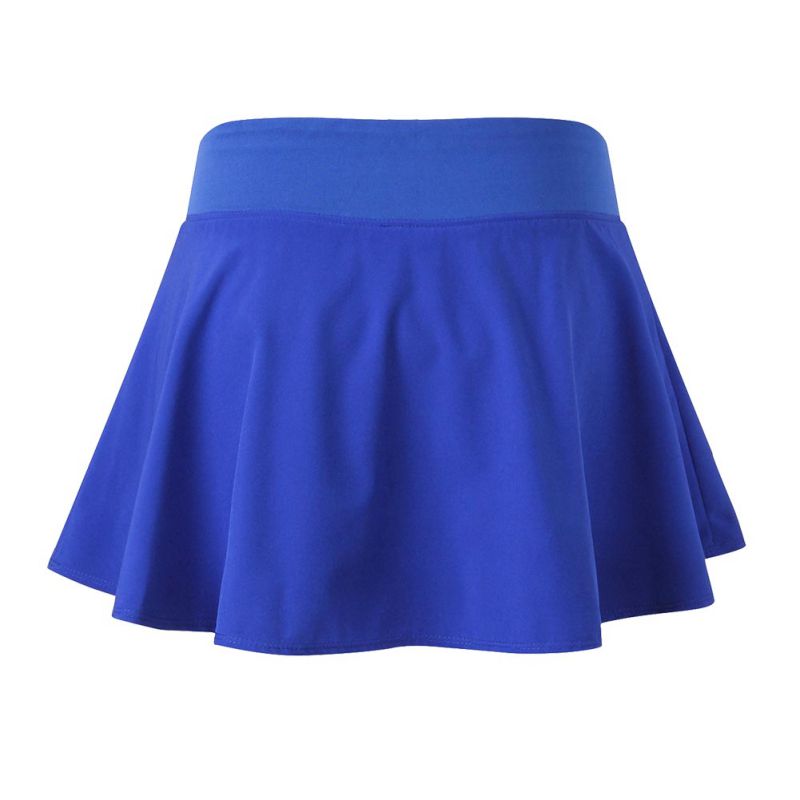 COOrun Athletic Skorts Skirts for Women Stretchy Knee Length Tennis Skirts Built in Shorts