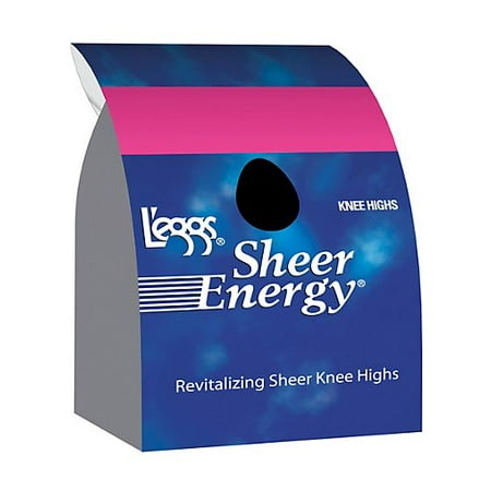 Leggs Knee Highs - L'eggs Sheer Energy Knee Highs, Sheer Toe 5-Pack