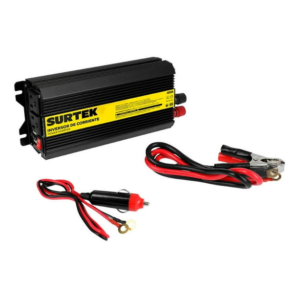 Inversor De Corriente 600w Usb Kit Cbales Coche Auto Surtek SURTEK IC6600