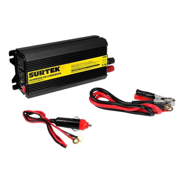 Inversor De Corriente 600w Usb Kit Cbales Coche Auto Surtek SURTEK IC6600