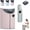 Pink, variant on Under Desk Heater with Digital Display & Soft Skin-Friendly Fleece,5-Second Quick Heating,8 Speed Adjustment,360° Fully Enclosed Heating,Portable Folding Electric Leg & Foot Warmer for Office