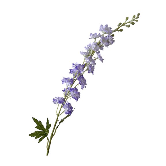 bestolf Larkspur Artificial Flowers Realistic Delphinium with Bendable Stems Rustic Floor Vase Decor for Home Wedding Decor Reusable Floral Arrangements