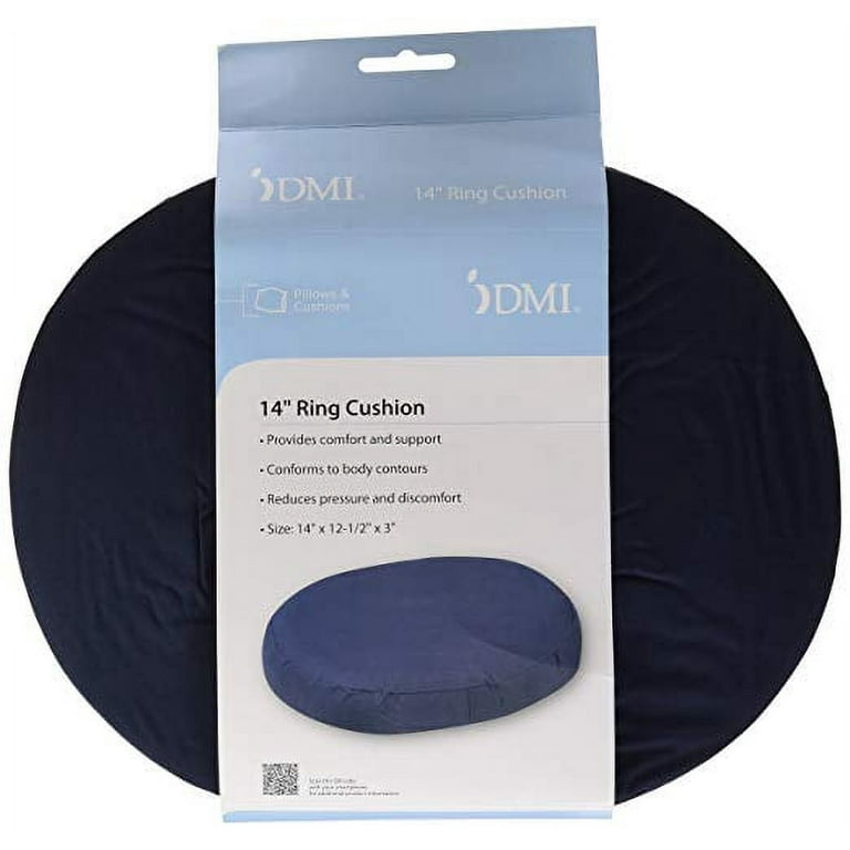 DMI Foam Wheelchair Seat Cushion - Navy