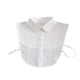 thumbnail image 4 of Cuello falso blanco para mujer, accesorio de ropa, blusa de media camisa de moda para vestido Collar redondo, 4 of 9