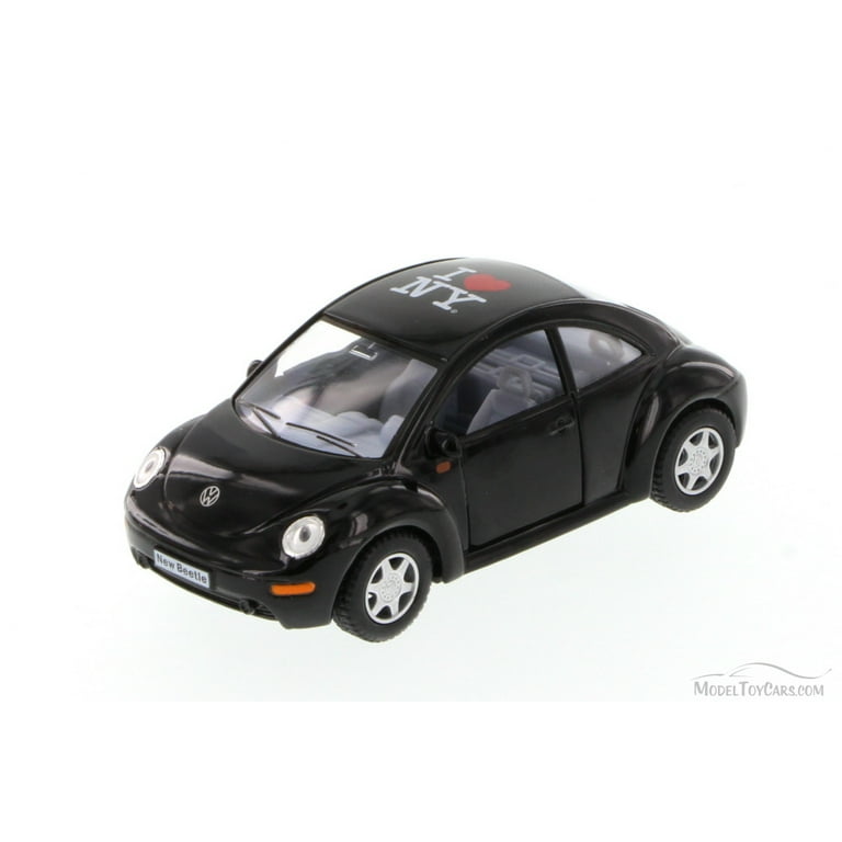 Amazon.com: Toy Cars 1966 VW Beetle Black with Wood Panels