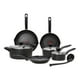 thumbnail image 1 of Batería de Cocina T-fal Initiatives 10 Piezas Color Negro B208SA64, 1 of 6