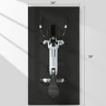 thumbnail image 2 of Signature Fitness PVC Equipment Mat, Black, Available in 4 Sizes, Protective Floor Mat for Treadmills, Exercise Bikes, and Home Gym Equipment, 2 of 6