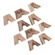 thumbnail image 1 of 10 Piezas 50x40 Mm Readas de Madera Natural Troncos Formas de Madera para Manualidades DIY Árbol de Decoración de Boda Rústica Zulema Rebanadas de madera natural, 1 of 6