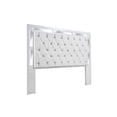 thumbnail image 3 of Cabecera KS con un buro Emilia Blanco y Plata Kessa Muebles, 3 of 5