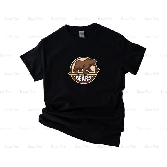 Bears Hockey Team Mascot Spirit Game Day Pride Fan Gear V50412 New Unisex T-Shirt, up to 5XL