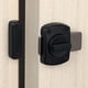 thumbnail image 2 of Sliding Door Lock Bar Barn Door Latch Buckle Hook and Eye Wooden Fence Door Lock Black Door Latch Lock Ship Window Lock, 2 of 5