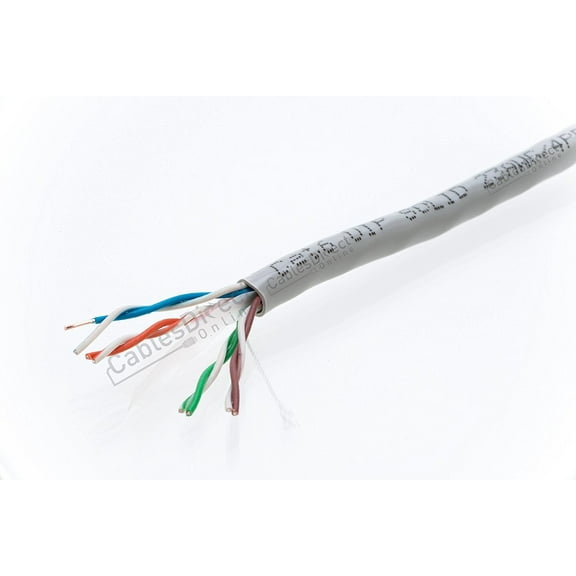 Link Depot Cable c6strgy 1000feet CAT6 Network Cable Gray Retail