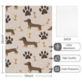 thumbnail image 2 of 6 Pcs Funny Kitchen Towels,Dachshund and Paws Microfiber Dish Towels,Kitchen Tea Towels,Kitchen Towel Set (18" X 26"), 2 of 7