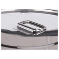 thumbnail image 5 of 304 Stainless Steel Airtight Canister Airtight Cereal Container Food Storage Container Metal Kitchen Rice Flour Milk Storage Bucket Silver New (6L), 5 of 9