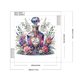 thumbnail image 2 of Pintura de Diamante Parcial Wdftyju Kit de Taladro Perfume Floral 30 x 30 cm Color Morado, 2 of 9