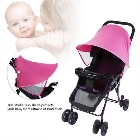 YLSHRF Baby Child Stroller Pushchair Sun Shade Summer UV Protection Buggy Canopy Cover, Stroller Sunshade, Stroller Sunshade