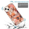 thumbnail image 4 of Peachy Aesthetic Case Compatible with iPhone 13,Unique Art Design TPU Bumper Cover Case, 4 of 5