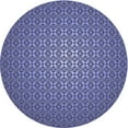 thumbnail image 1 of Ahgly Company Indoor Square Patterned Sky Blue Dress Blue Area Rugs, 3' Square, 1 of 6