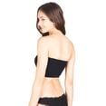 thumbnail image 3 of Women & Juniors One Size Strapless Seamless Stretch Bandeau Tube Bra Top (No Pad), 3 of 4