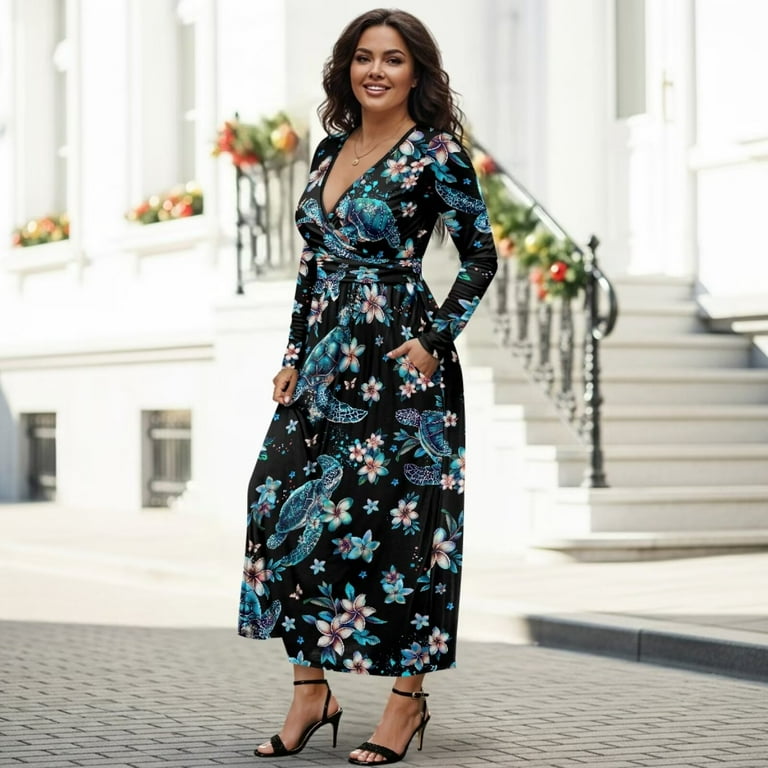 knee length dresses for ladies Elegant Mulberry Purple Off-shoulder Long Flowy Sleeve A-line Prom Dre –  SposaBridal main image 0