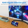 thumbnail image 4 of 8 in 1 Type C Hub, 100W Power Delivery Fast Transfer Speed Laptop Docking Station RJ45 Port HD 4K Output  for S10Plus, 4 of 7
