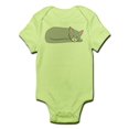 thumbnail image 1 of CafePress - Sleeping Cat - Baby Light Bodysuit, 1 of 1