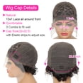 thumbnail image 6 of Urbeauty Pixie Curly Lace Front Wigs Human Hair for Women Brazilian Short Human Hair Wigs Ombre Brown Lace Wig 150% Density Pre plucked, 6 of 6