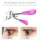 thumbnail image 5 of Vogacara Rizador de pestañas TureClos, rizador de maquillaje cosmético inoxidable, herramienta portátil antideslizante para rizar pestañas Pinceles de maquillaje y herramientas Rosado, 5 of 6