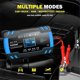thumbnail image 2 of Motorcycle Car Battery Charger 12V 8A 24V 4A Automatic Pulse Repair LCD Smart Car Battery Repair Charger-EU Plug, 2 of 5