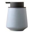 thumbnail image 1 of Ceramic Lotion Dispenser, Hand Soap Dispenser, Refillable- Shampoo Dispenser, Bathroom Kitchen-Blue-400ml, 1 of 6