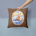 thumbnail image 2 of Carolines Treasures 7081PW1414 Whippet Waiting on you Fabric Decorative Pillow  14Hx14W multicolor, 2 of 4