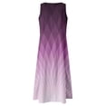 thumbnail image 6 of Sngxgn Women Long Tank Tops Ankle Length Maxi Dress Bodycon Sleeveless Racerback(Purple,L), 6 of 6