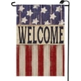 thumbnail image 2 of Merry Christmas Garden Flag Christmas Wreath Garden Flag 12.5x18 Double Sided Buffalo Check Plaid Rustic Farmhouse Yard Flag Christmas Winter Outdoor Decor A, 2 of 6