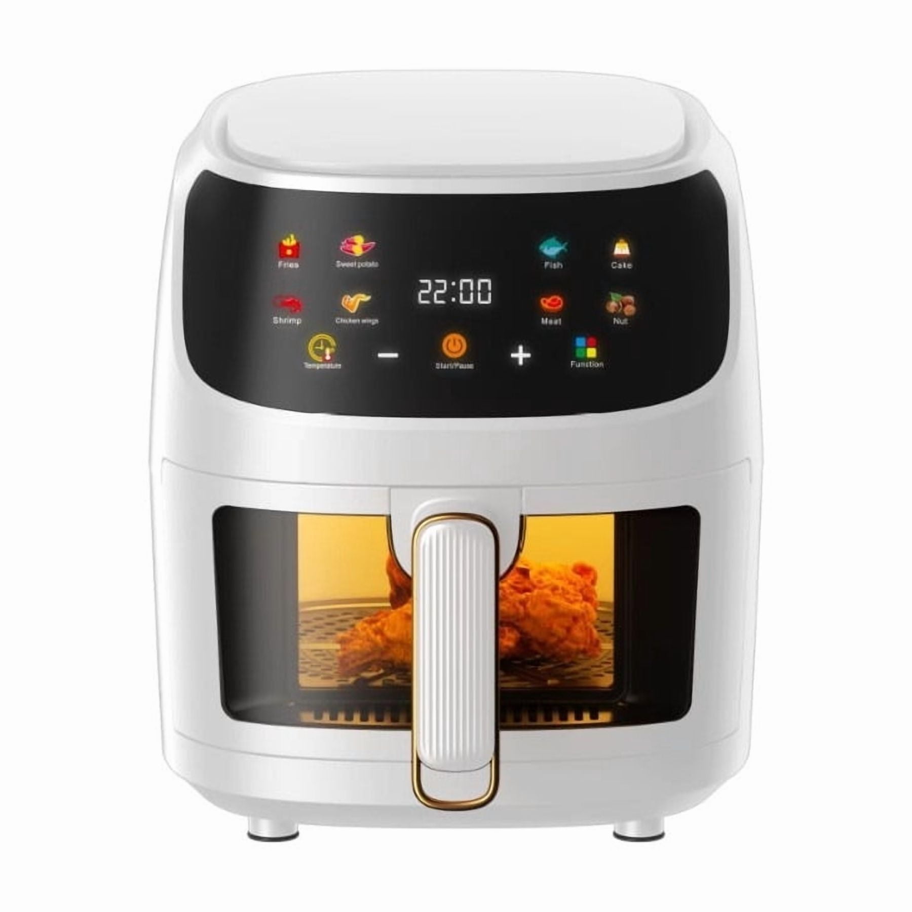 Smart Air Fryer: Large Screen Control, Wide-Range Temperature, Master Oil-Free Cooking Effortlessly