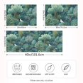 thumbnail image 2 of Yayeee Pillowcase Standard Size Set of 2 Satin Wrinkle Resistant Envelope Pillow Case, Green Forest Pattern, 2 of 8