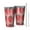 Pink Strawberry Plants-1, variant on 16oz Tumblers Watercolor Floral Pattern Stainless Steel Vacuum Insulated Double Wall Travel Tumbler Cups Mug with Lid and Straw,Cleaning Brush for Coffee,Tea
