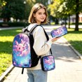 thumbnail image 2 of Digital Print Backpack for College Students With Spacious Main Compartment And Versatile 3 Piece, 2 of 4