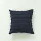 thumbnail image 1 of Nvzi 4 fundas de almohada de algodón de doble cara con mechones, estampado verde, funda de almohada colorida de 17,72 x 17,72 pulgadas (azul marino), 1 of 5