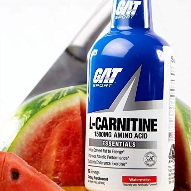 l carnitina gat Suplemento Líquido de L-Carnitina GAT SPORT 1500 mg 480 ml Sandía