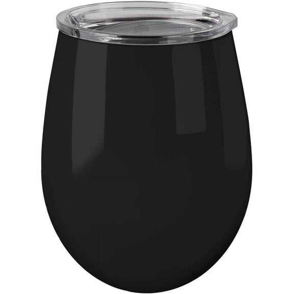 True North Stainless Steel Insulated Tumbler with Lid, 12 oz (Sport Black)