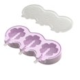 thumbnail image 1 of Bandeja de silicona for cubitos de hielo de gran capacidad, molde flexible for hacer hielo for una fácil liberación, 1 of 2