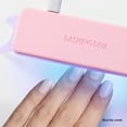 thumbnail image 7 of Dashing Diva GLAZE EXTENSIONS Starter Kit in Pale Blush, Short Squoval, Semi-Cured Gel Nail Lengthening Strips, Includes 30 Gel Strips and LED Lamp, 7 of 7